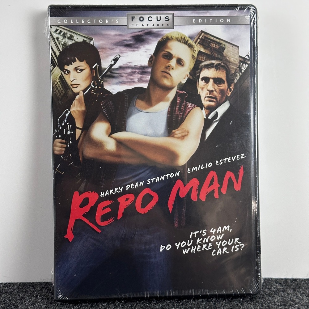 Repo Man DVD Collectors Edition Widescreen Emilio Estevez Harry Dean Stanton
